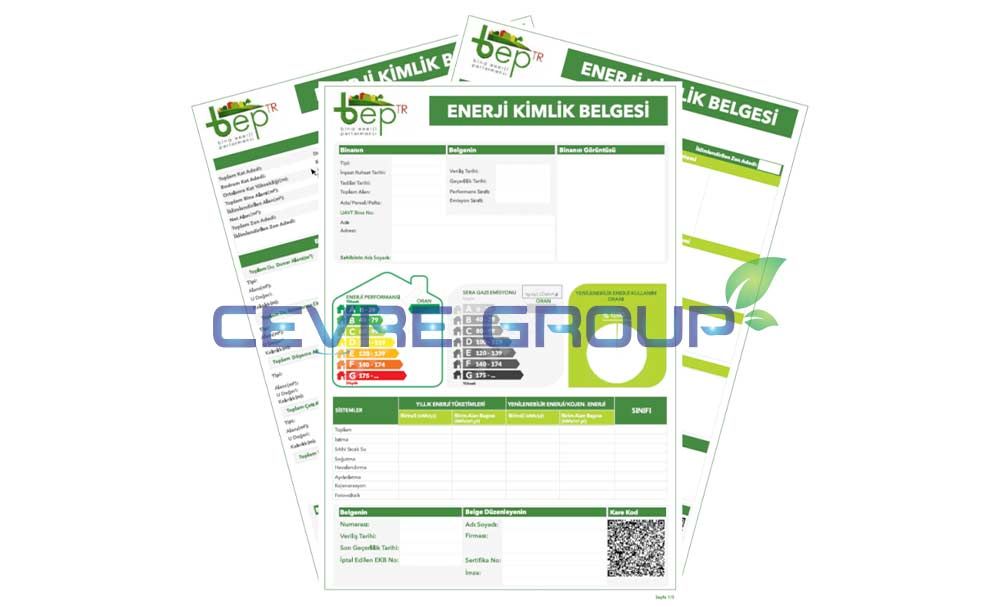 Enerji Kimlik Belgesi - Çevre Group